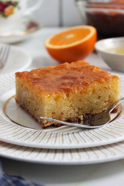 Νηστίσιμη Πορτοκαλόπιτα χωρίς ζάχαρη