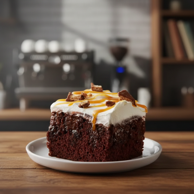 Κέικ Σοκολάτας με KitKat Salted Caramel